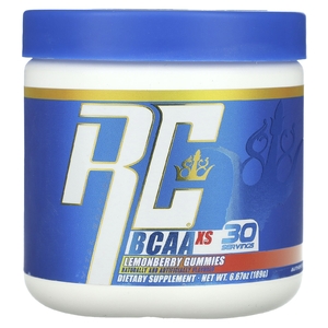 Ronnie Coleman, Vital Edition, BCAA XS, добавка со вкусом лимонных мармеладок, 189 г (6,67 унции)