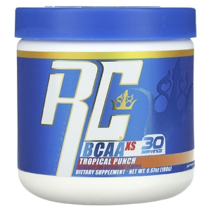 Ronnie Coleman, Vital Edition, BCAA XS, добавка со вкусом тропического пунша, 189 г (6,67 унции)