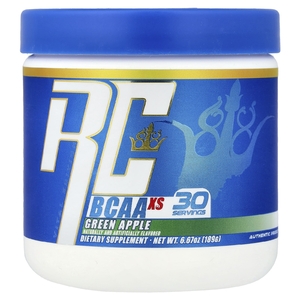 Ronnie Coleman, Vital Edition, BCAA XS, зеленое яблоко, 189 г (6,67 унций)