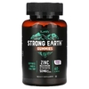 YumVs, Strong Earth, жевательные таблетки, цинк, максимальная сила действия, со вкусом ягод, 50 мг, 60 жевательных таблеток (25 мг в 1 жевательной таблетке)