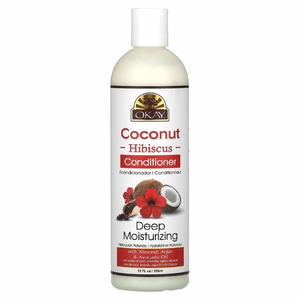 Okay Pure Naturals, Кондиционер, кокос и гибискус, 355 мл (12 жидк. Унций)