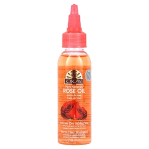 Okay Pure Naturals, Розовое масло, 59 мл (2 жидк. унц.)