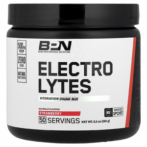 BPN, Electrolytes, смесь для увлажняющих напитков, клубника, 260 г (9,2 унции)