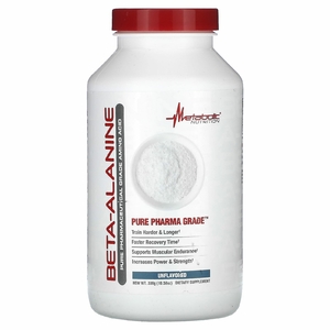 Metabolic Nutrition, Бета-аланин, без добавок, 300 г (10,58 унции)