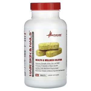 Metabolic Nutrition, Hair Skin & Nails, 90 таблеток