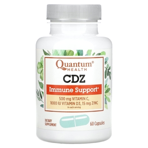 Quantum Health, CDZ, поддержка иммунитета, 60 капсул