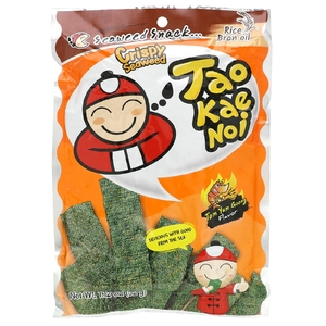 Tao Kae Noi, Crispy Seaweed Snack, Tom Yum Goong, 32 г (1,12 унции)