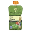 Pumpkin Tree Organics, Peter Rabbit Organics, органическое фруктовое и овощное пюре, яблоко, горох и шпинат, 125 г (4,4 унции) (Товар снят с продажи) 