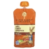 Pumpkin Tree Organics, Peter Rabbit Organics, органическое фруктовое и овощное пюре, яблоко, морковь и тыква, 125 г (4,4 унции)