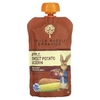 Pumpkin Tree Organics, Peter Rabbit Organics, органическое фруктовое и овощное пюре, яблоко, батат и кукуруза, 125 г (4,4 унции)