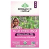 Organic India, Черный чай Ассам, сладкая роза тулси, 18 пакетиков для заваривания, 36 г (1,27 унции)