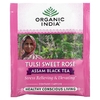 Organic India, Черный чай Ассам, сладкая роза тулси, 18 пакетиков для заваривания, 36 г (1,27 унции)