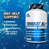 EVLution Nutrition, эврикома длиннолистая, фадогия длиннолистая, 400 мг, 60 растительных капсул (200 мг в 1 капсуле)