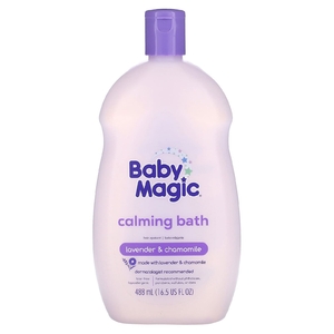 Baby Magic, Успокаивающая ванна, лаванда и ромашка, 488 мл (16,5 жидк. унц.) (Товар снят с продажи) 