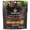 PlantFusion, Органическая и ферментированная куркума и имбирь, 135 г (4,76 унции)