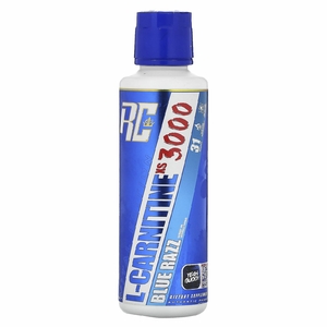 Ronnie Coleman, Vital Edition, XS 3000, L-карнитин, со вкусом голубой малины, 473,28 мл (16 жидк. унций)