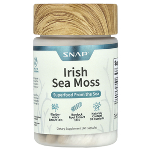 Snap Supplements, Ирландский морской мох`` 60 капсул