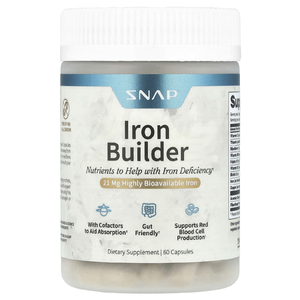 Snap Supplements, Iron Builder, 60 капсул