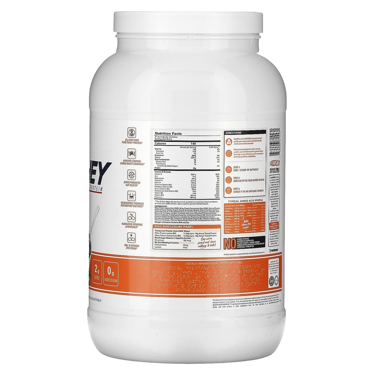 EHPlabs, OxyWhey, сухой протеин для хорошего самочувствия, колечки с арахисовым маслом, 983 г (2,16 фунта)