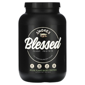 Blessed, Plant Protein, S'mores, 1,05 кг (2,31 фунта) (Товар снят с продажи) 