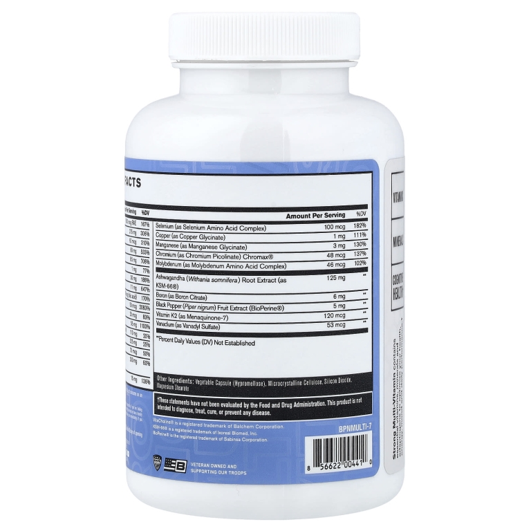 BPN, Strong Multi-Vitamin, мультивитамины, 120 капсул