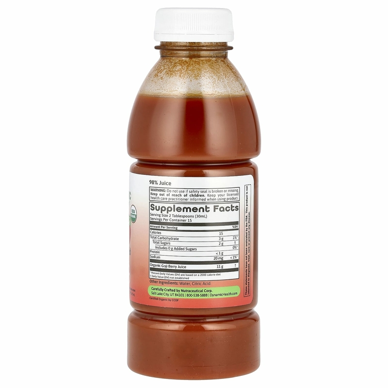 Dynamic Health, Сок Goji Gold, 473 мл (16 жидк. унц.)