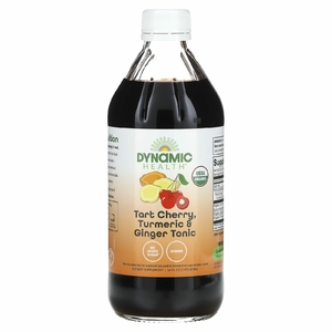 Dynamic Health, Tart Cherry, тоник с куркумой и имбирем, 473 мл (16 жидк. унц.)