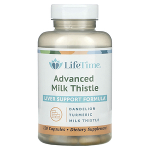 LifeTime Vitamins, Расторопша, 120 капсул
