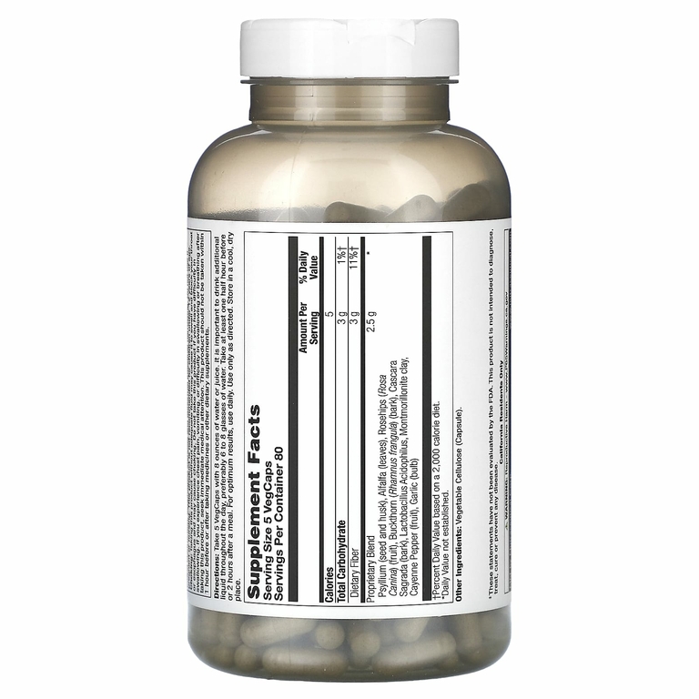 Natural Balance, Intestinal Clenz, средство для очищения кишечника, 400 растительных капсул