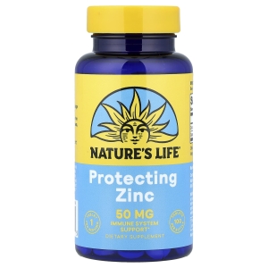Nature's Life, Защищая цинк, 100 таблеток (Товар снят с продажи) 