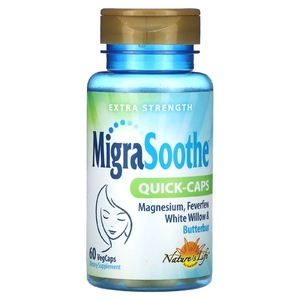 Nature's Life, MigraSoothe, Quick-Caps, повышенная сила действия, 60 растительных капсул