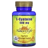 Nature's Life, L-цистеин, 500 мг, 100 капсул
