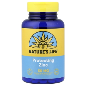 Nature's Life, защитный цинк, 50 мг, 250 таблеток