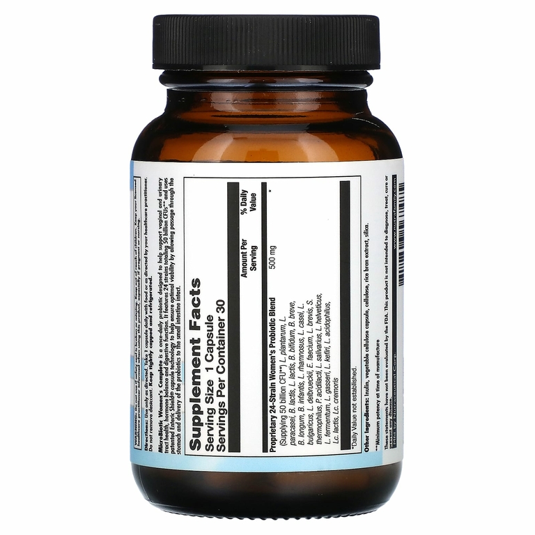 Nutra BioGenesis, MicroBiotic, комплекс для женщин, 30 капсул (Товар снят с продажи) 