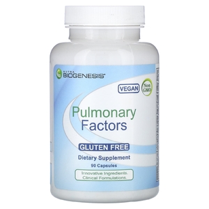 Nutra BioGenesis, Pulmonary Factors, 90 капсул