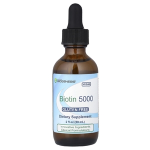 Nutra BioGenesis, биотин 5000, 59 мл (2 жидк. унции)