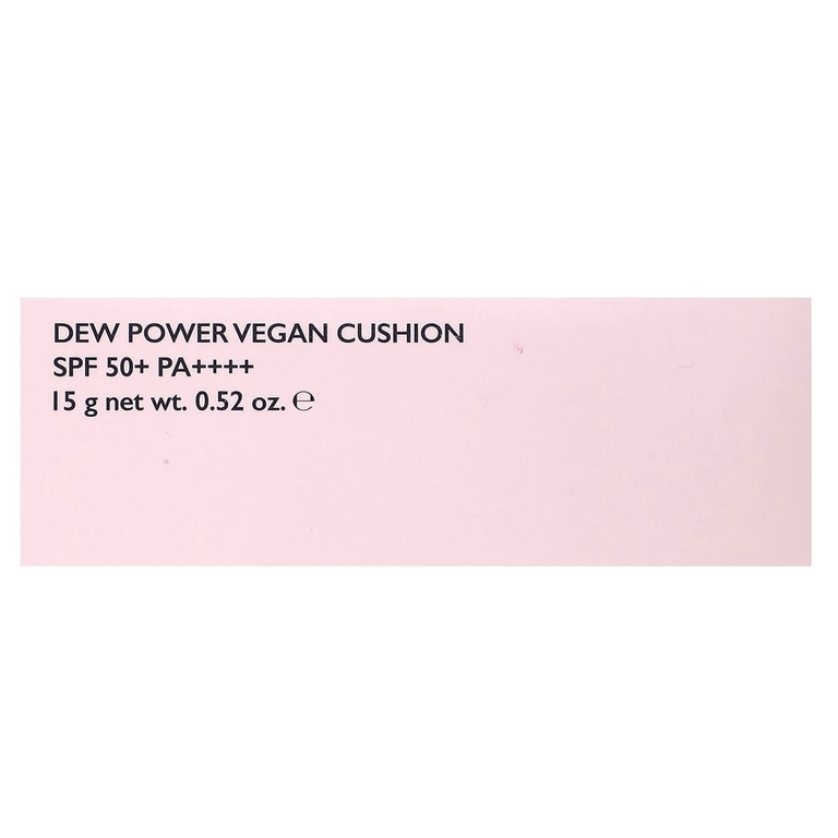Amuse, Dew Power Vegan Cushion, SPF 50+ PA ++++, 01 чистый, 15 г (0,52 унции) (Товар снят с продажи) 