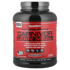 MuscleMeds, Carnivor™ Lean Meal, шоколадная помадка, 2020 г (4,4 фунта)