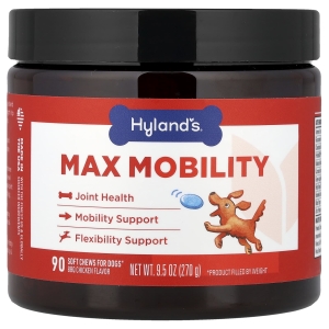 Hyland's Naturals, Max Mobility, для собак, курица, 90 мягких жевательных таблеток, 270 г (9,5 унции)  