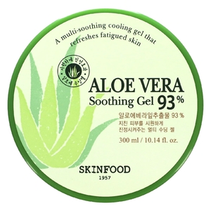 SKINFOOD, Успокаивающий гель с алоэ вера, 93%, 300 мл (10,14 жидк. унц.)