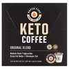 RAPIDFIRE, Keto Coffee Pods, оригинальная смесь, средней обжарки, 16 капсул по 15 г (0,53 унции)