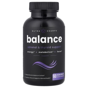NutraChamps, Balance, 60 веганских капсул
