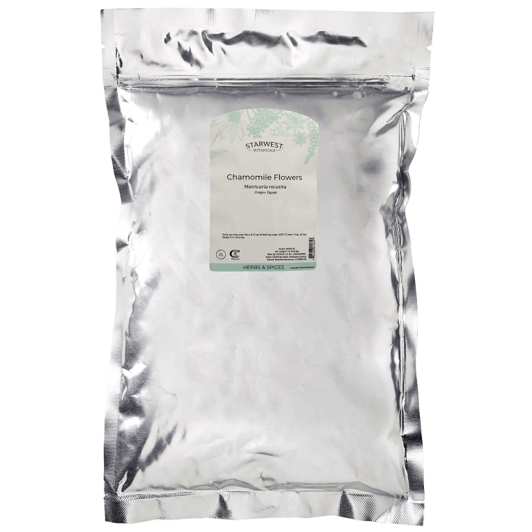Starwest Botanicals, Цветки ромашки, 453,6 г (1 фунт)