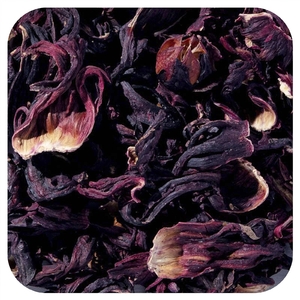 Starwest Botanicals, Органические лепестки цветов гибискуса, 453,6 г (1 фунт)