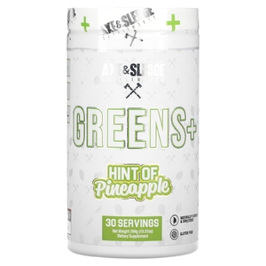 Axe & Sledge Supplements, Greens+, с ноткой ананаса, 294 г (10,37 унции) (Товар снят с продажи) 