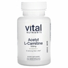 Vital Nutrients, Ацетил L-карнитин, 500 мг, 60 веганских капсул