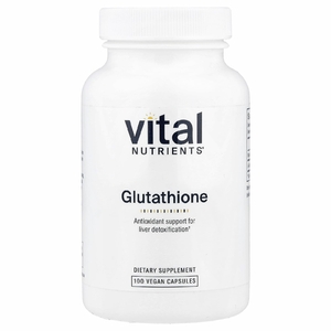 Vital Nutrients, Глутатион`` 100 веганских капсул