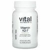 Vital Nutrients, Витамин K2-7, 60 веганских капсул (180 мкг в капсуле)