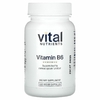 Vital Nutrients, Витамин B6, 100 мг, 100 веганских капсул