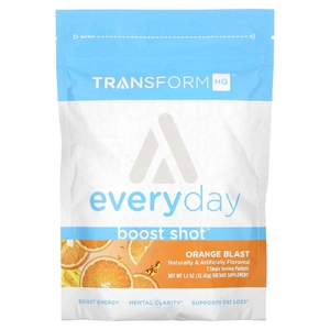 TransformHQ, Everyday, Boost Shot, апельсин, 32,45 г (1,1 унции) (Товар снят с продажи) 